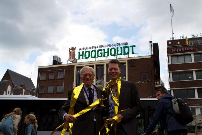 New Hooghoudt logo on Grote Markt