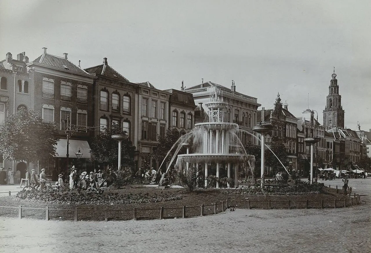 Groningen residents want a fountain on the Grote Markt