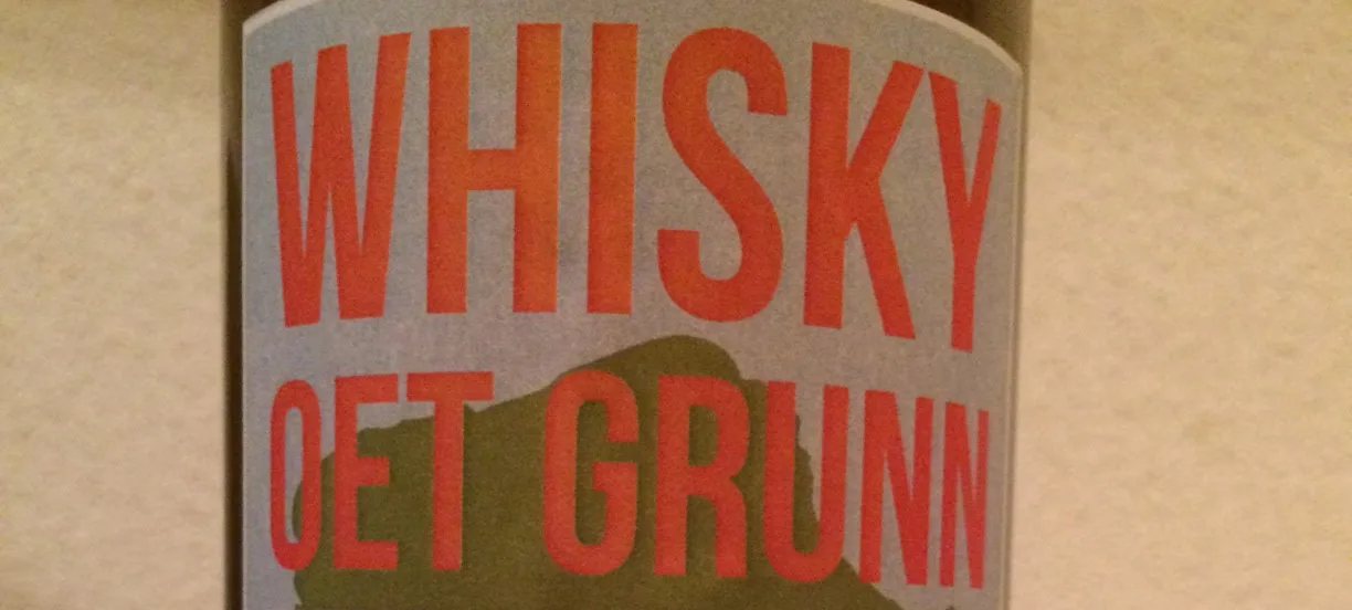 Presentation of Whisky oet Grunn on Sunday, December 28 at 12:00 PM in De Toeter.