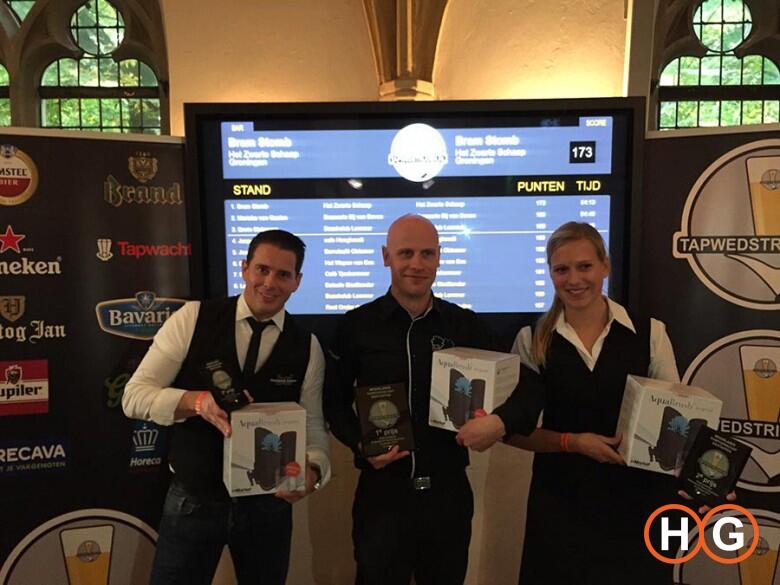 Groningen resident through to the final of the Dutch Beer Tapping Championship at Horecava 2015
