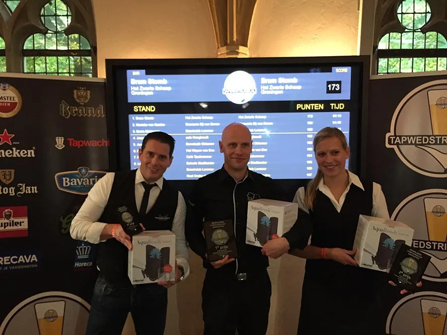 Groningen resident through to the final of the Dutch Beer Tapping Championship at Horecava 2015