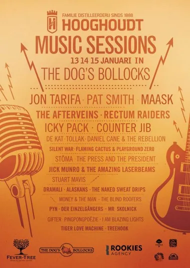 The Dog's Bollocks presents 'Hooghoudt Music Sessions'