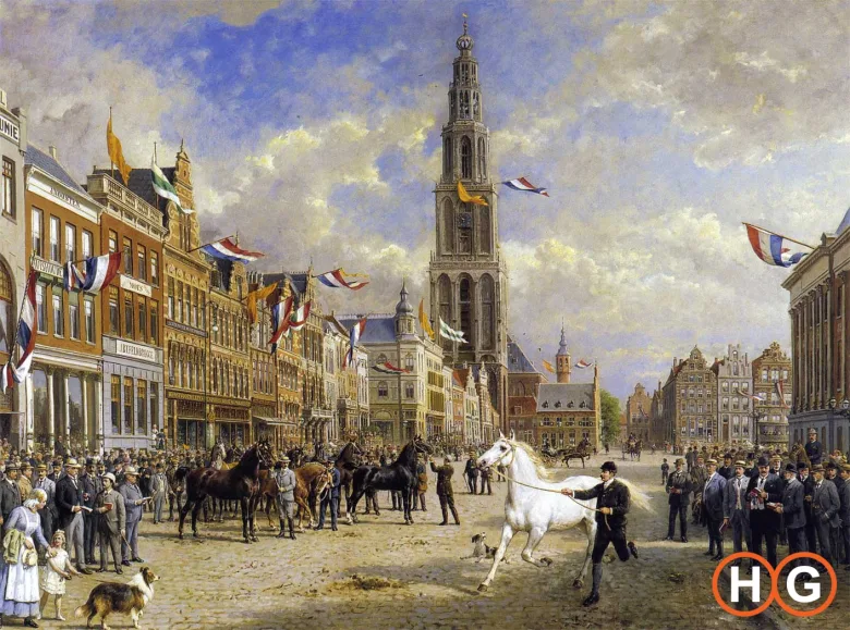The festivities of the Relief of Groningen