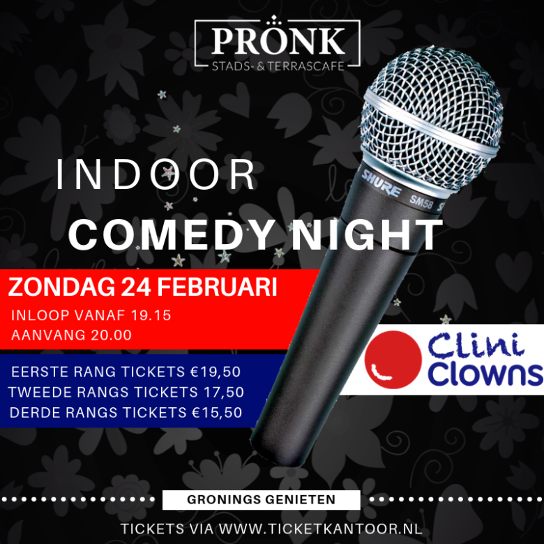 SHOW OFF with INDOOR COMEDY NIGHT