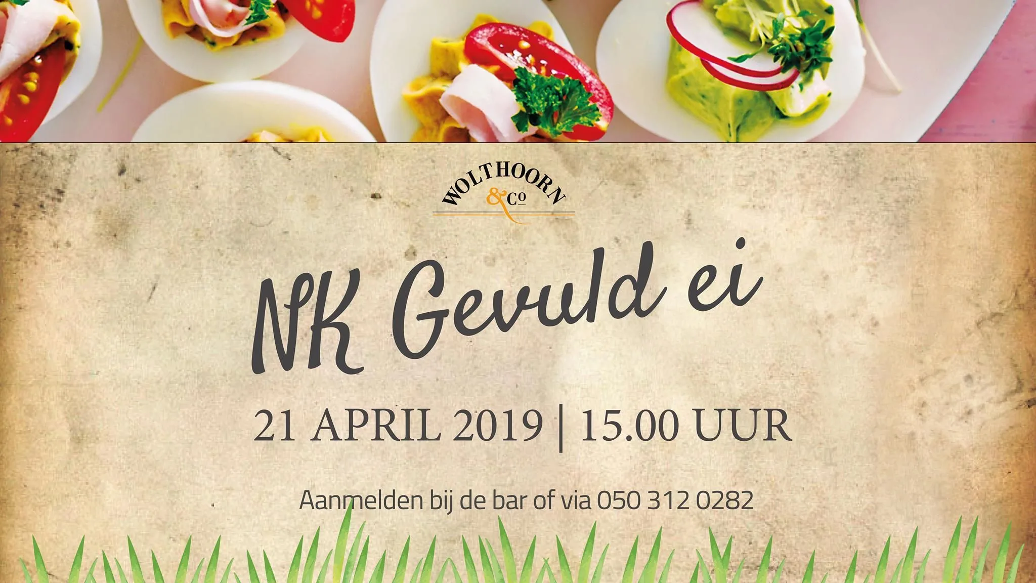National Championship Stuffed Egg at Caf&eacute; Wolthoorn