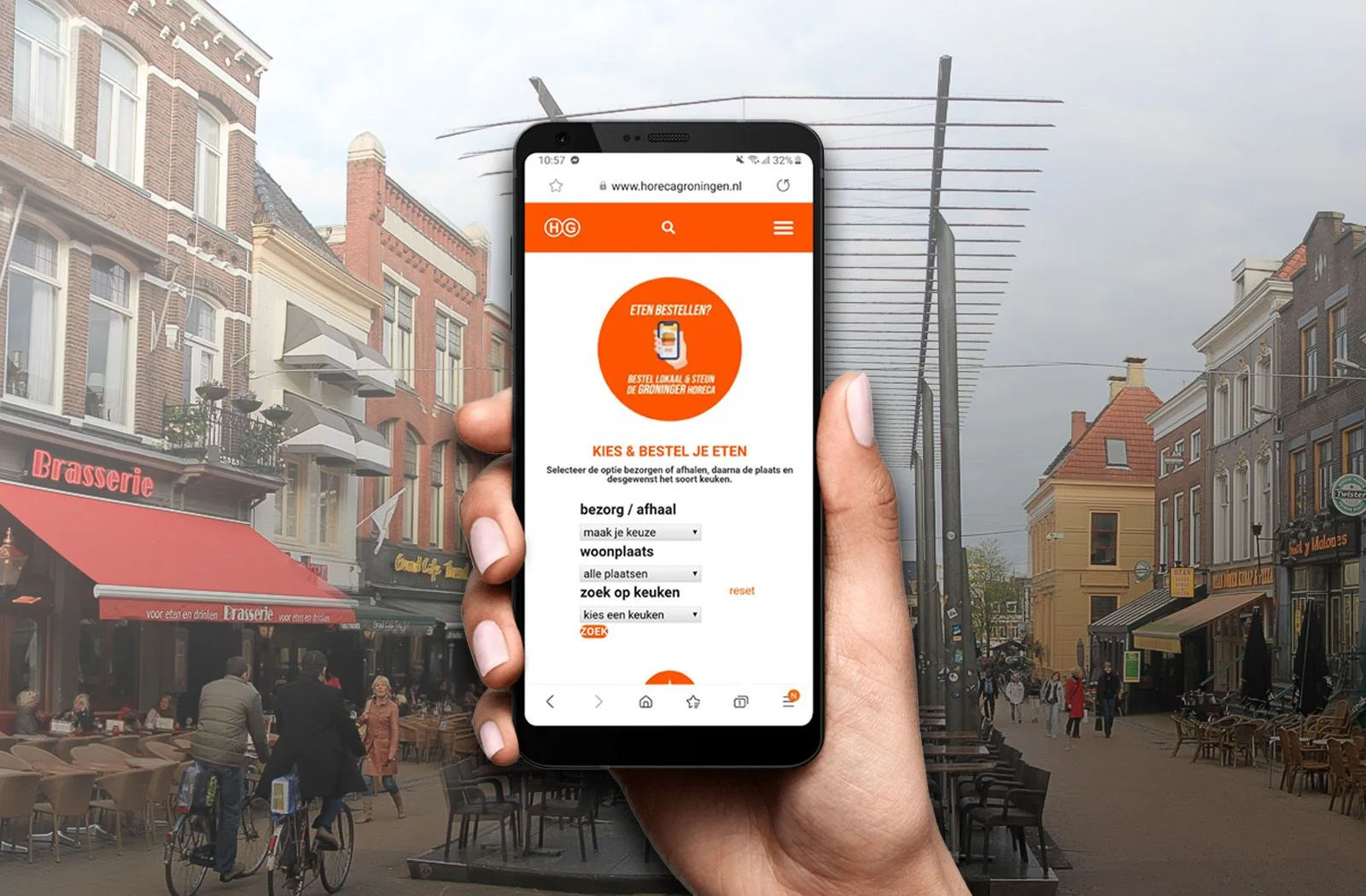 Horecagroningen launches independent food and ordering platform
