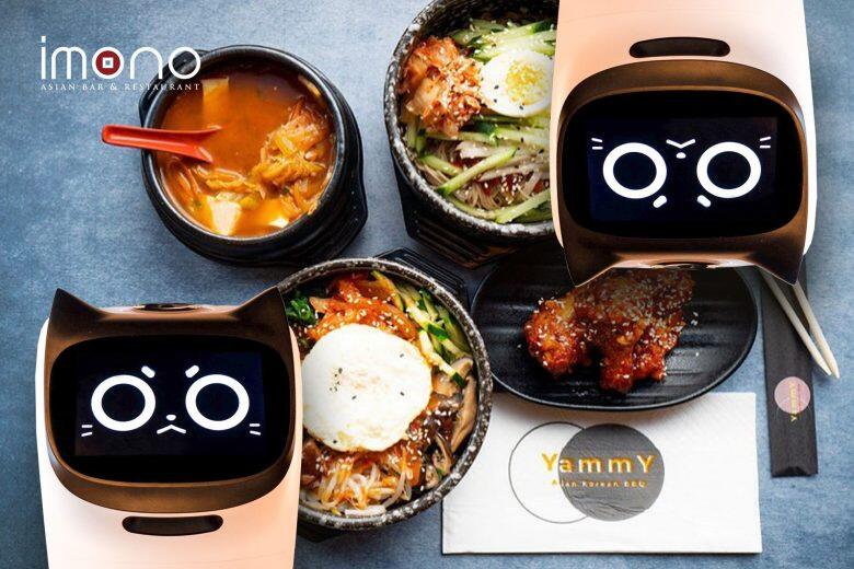 New ‘Bellabot’ robot helpers in restaurants Imono and Yammy