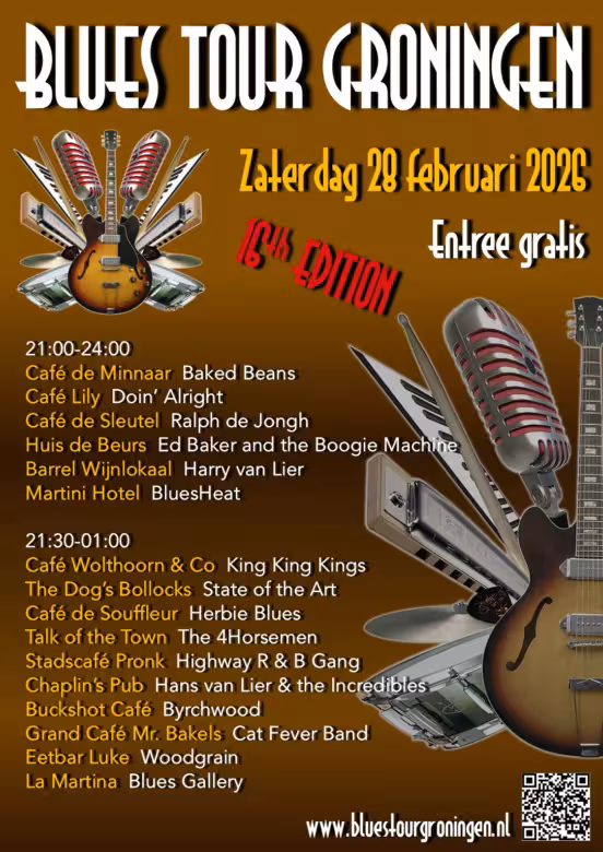 Blues Tour Groningen 2026